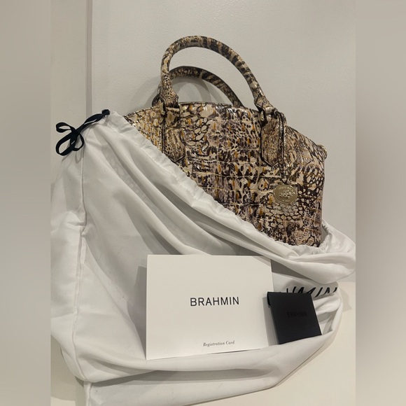 π Brahmin Large Duxbury Nwt Satchel Evolved Melbourne π - Picture 5 of 9